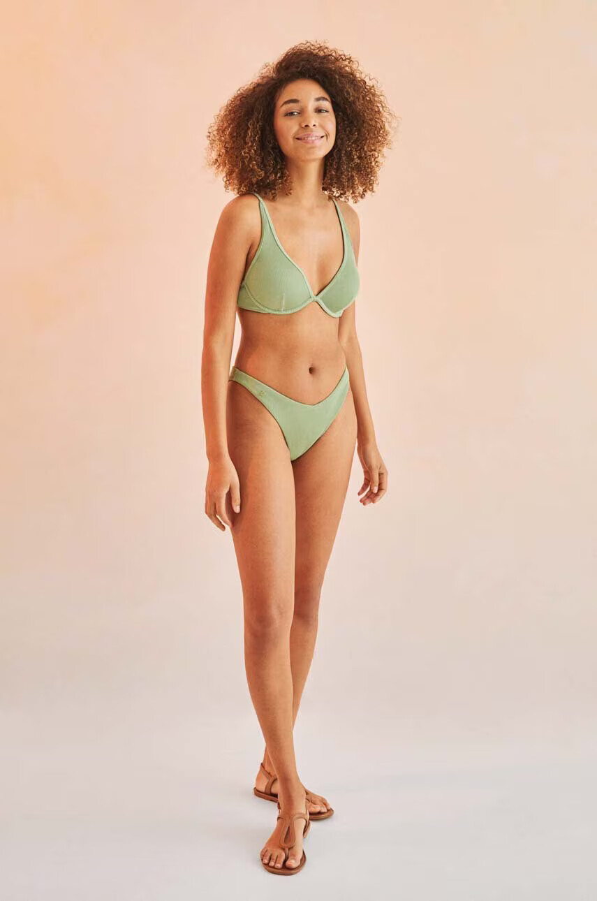 women'secret Горнище на бански JAMAICA в зелено 6485449 - Pepit.bg