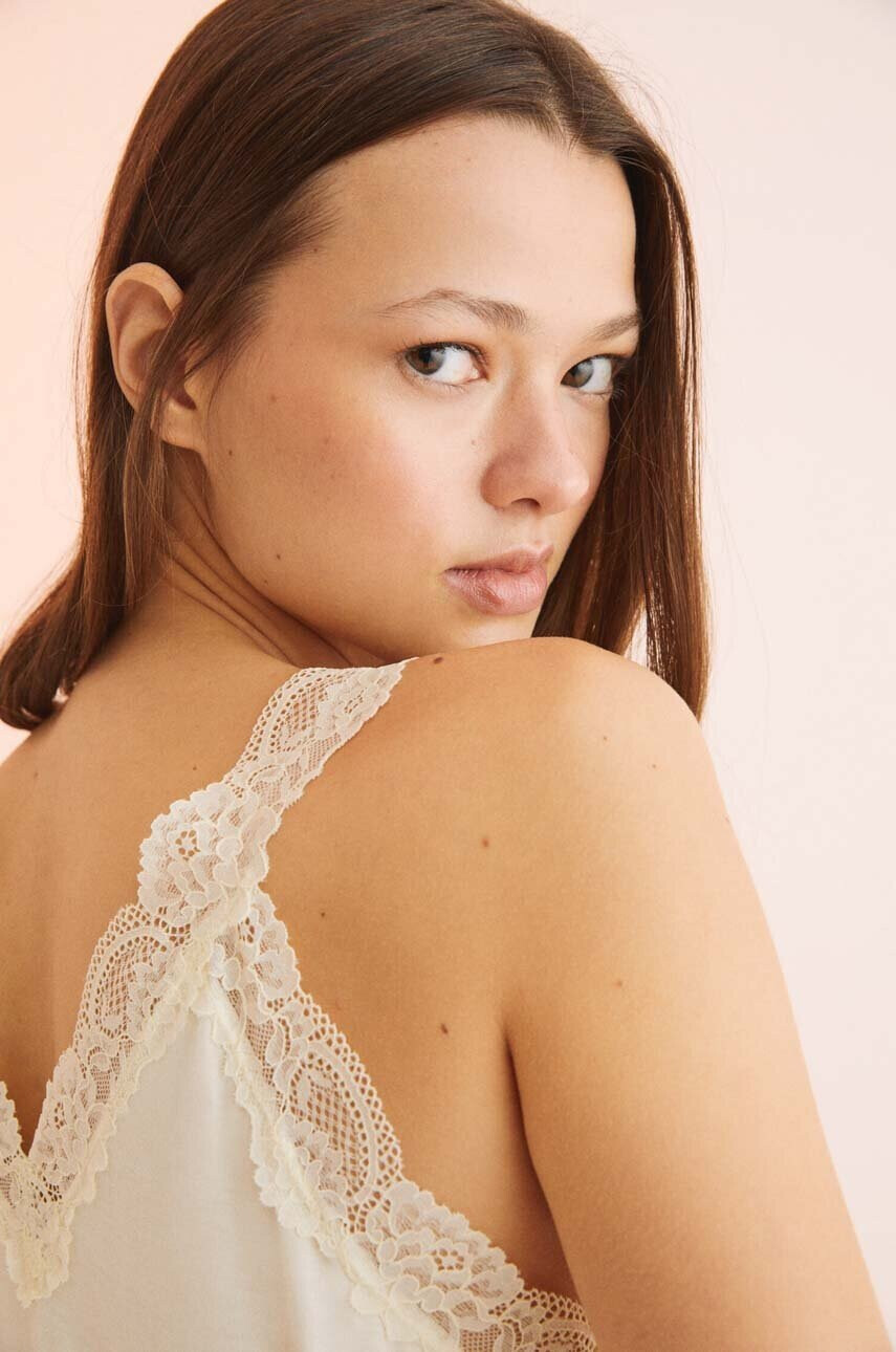 women'secret Пижама SPRING SOFT TOUCH в бежово 4755868 - Pepit.bg