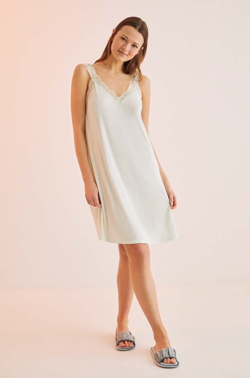 women'secret Горнище на пижама SPRING SOFT TOUCH в зелено 3235091 - Pepit.bg