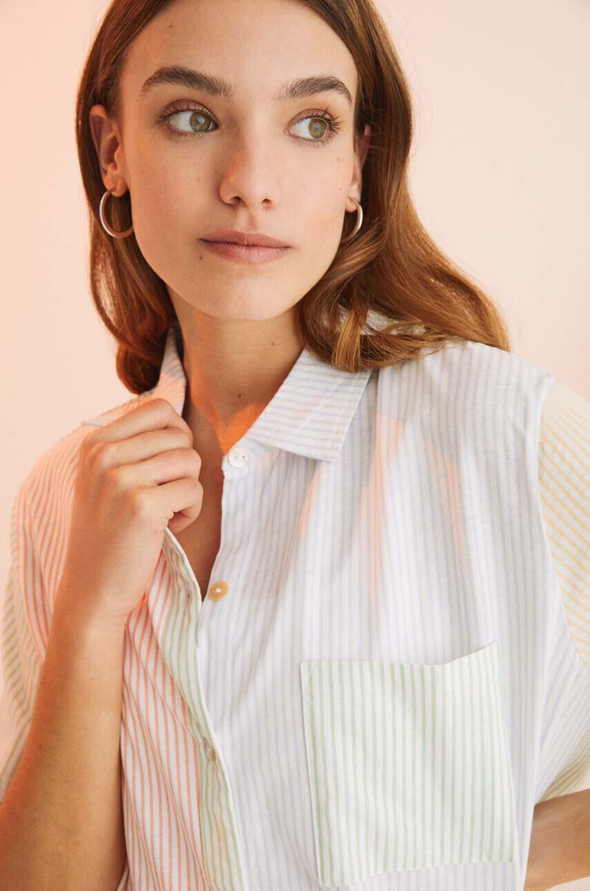 women'secret Памучна пижама DAILY BOTANICAL от памук 3595877 - Pepit.bg