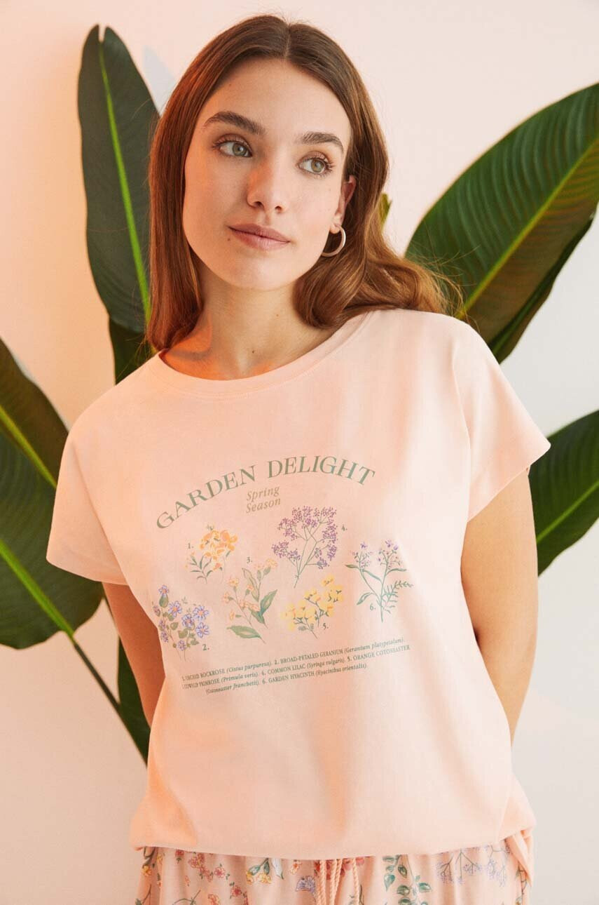 women'secret Памучна пижама DAILY BOTANICAL - Pepit.bg