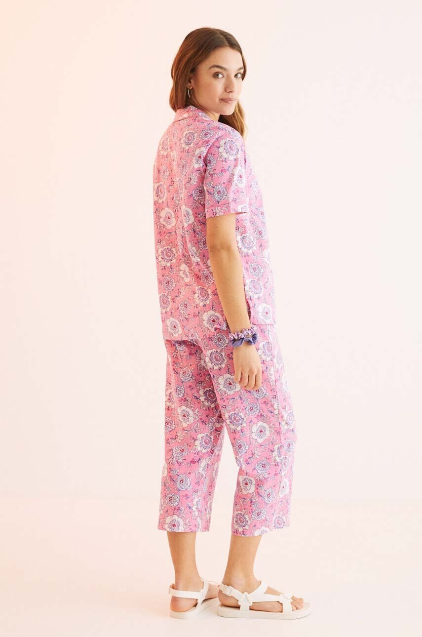 women'secret Памучна пижама Mix & Match - Pepit.bg