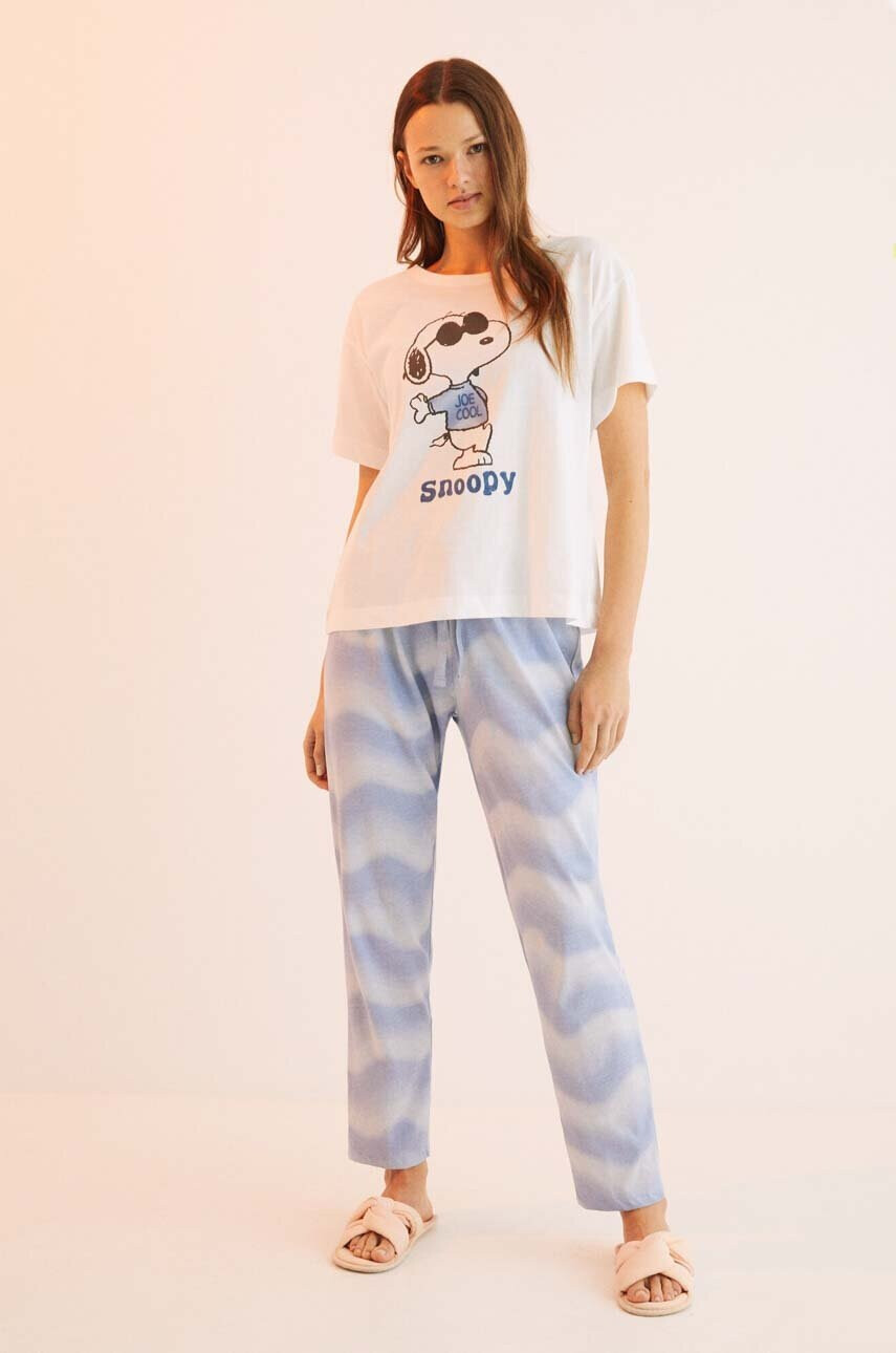 women'secret Памучна пижама Snoopy - Pepit.bg