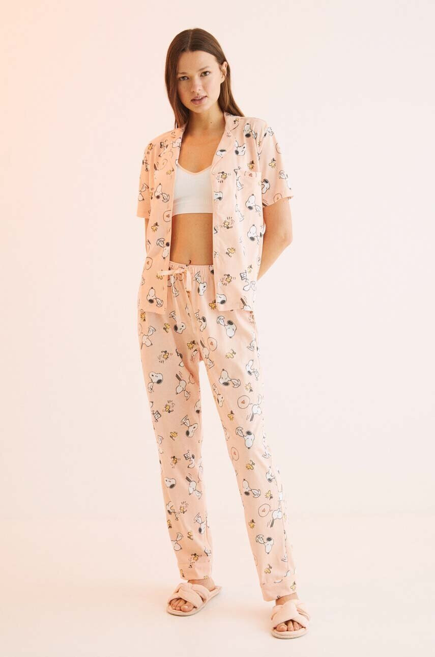 women'secret Памучна пижама Snoopy - Pepit.bg