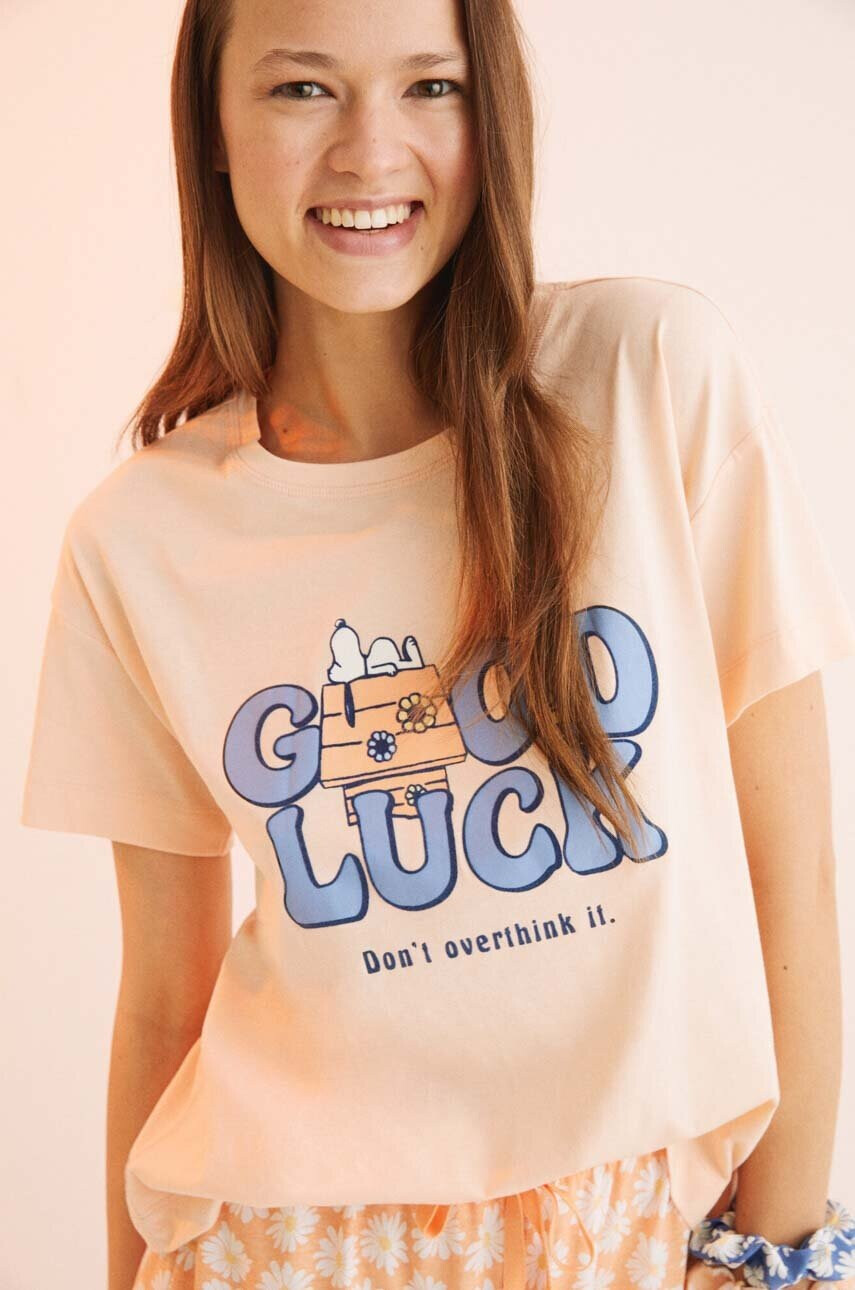women'secret Памучна пижама Snoopy - Pepit.bg