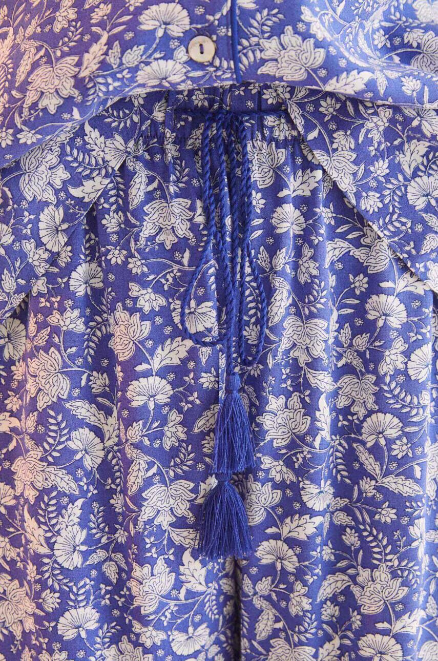 women'secret Пижама Mix & Match дамска в синьо 4855677 - Pepit.bg