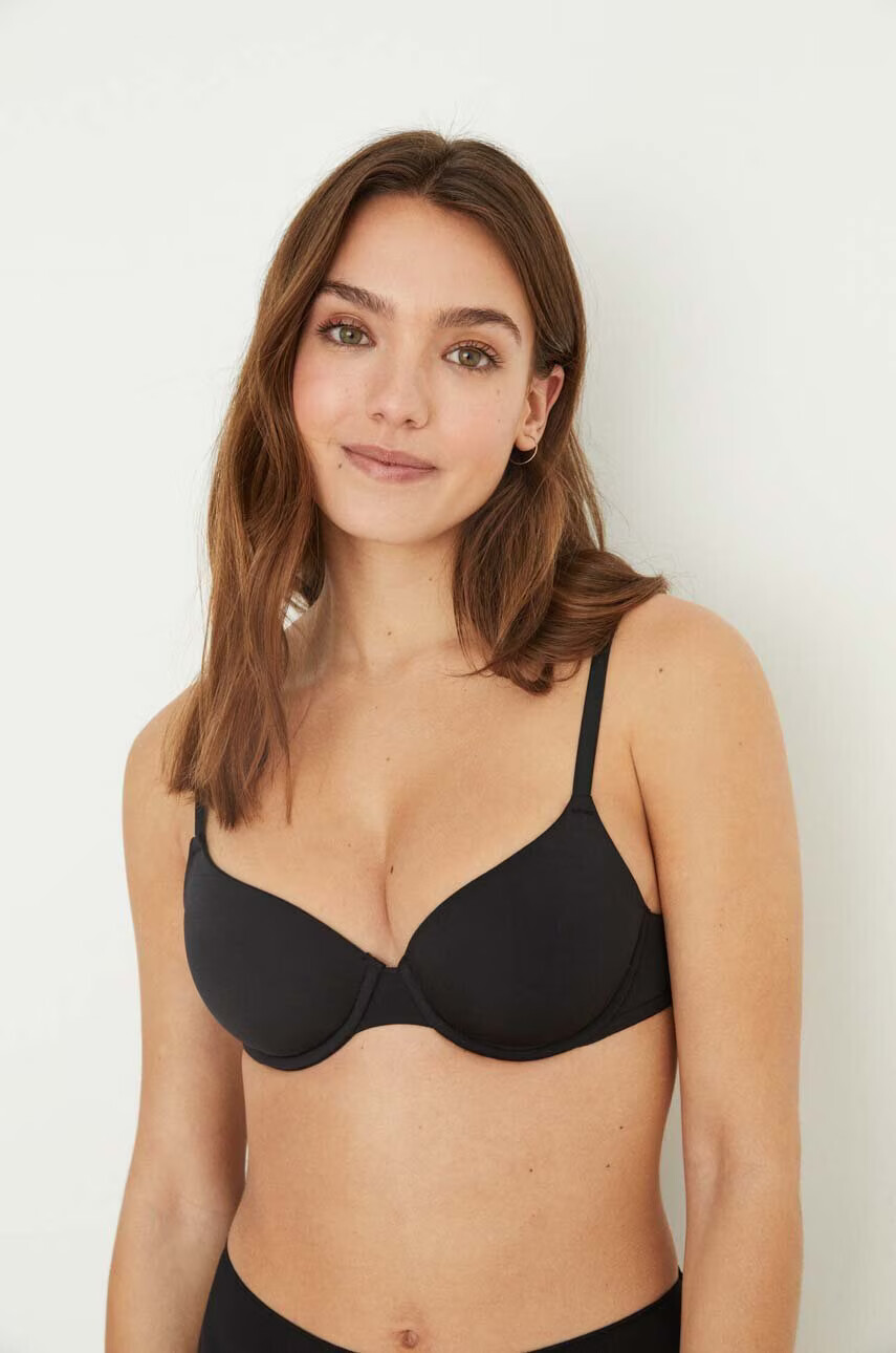 women'secret Сутиен BEAUTIFUL в черно с изчистен дизайн - Pepit.bg