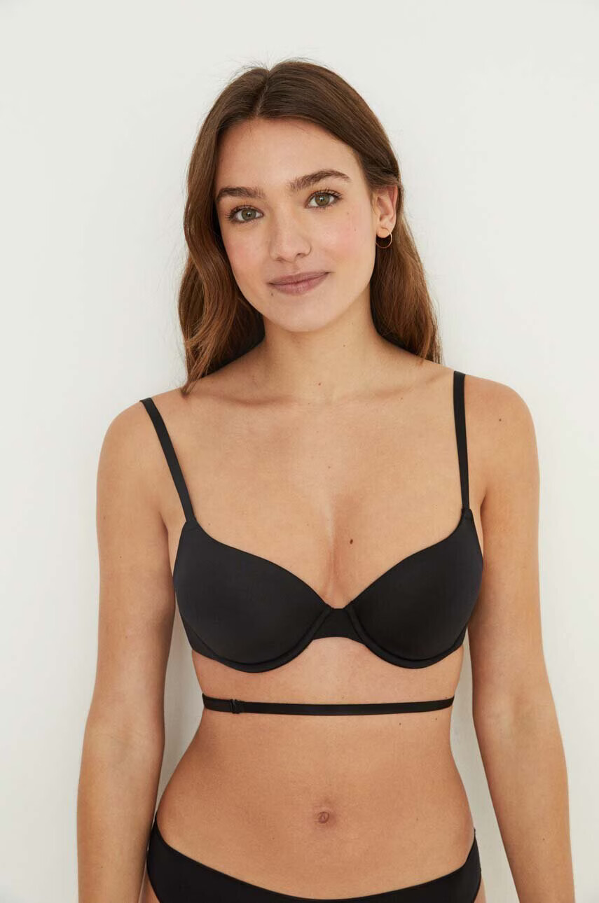women'secret Сутиен BEAUTIFUL в черно с изчистен дизайн - Pepit.bg
