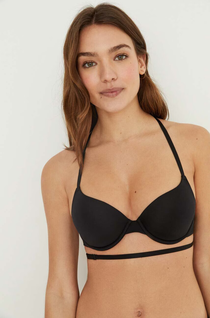 women'secret Сутиен BEAUTIFUL в черно с изчистен дизайн - Pepit.bg