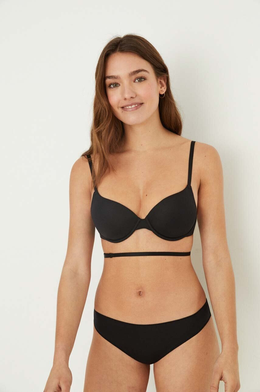 women'secret Сутиен BEAUTIFUL в черно с изчистен дизайн - Pepit.bg
