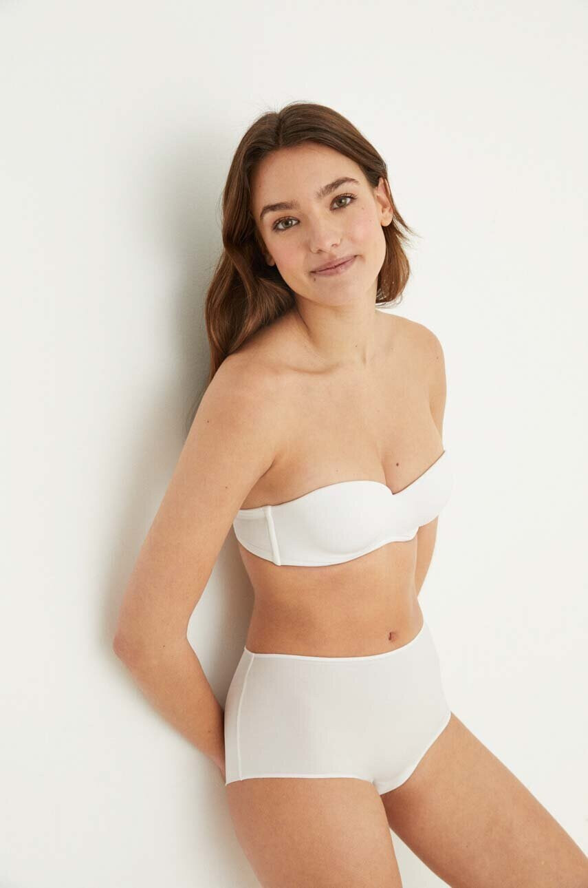 women'secret Сутиен ELEGANT в бяло с изчистен дизайн - Pepit.bg