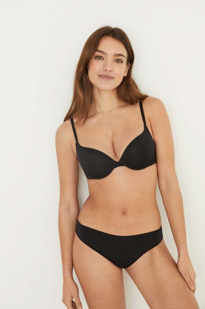 women'secret Сутиен GORGEOUS в черно с изчистен дизайн - Pepit.bg
