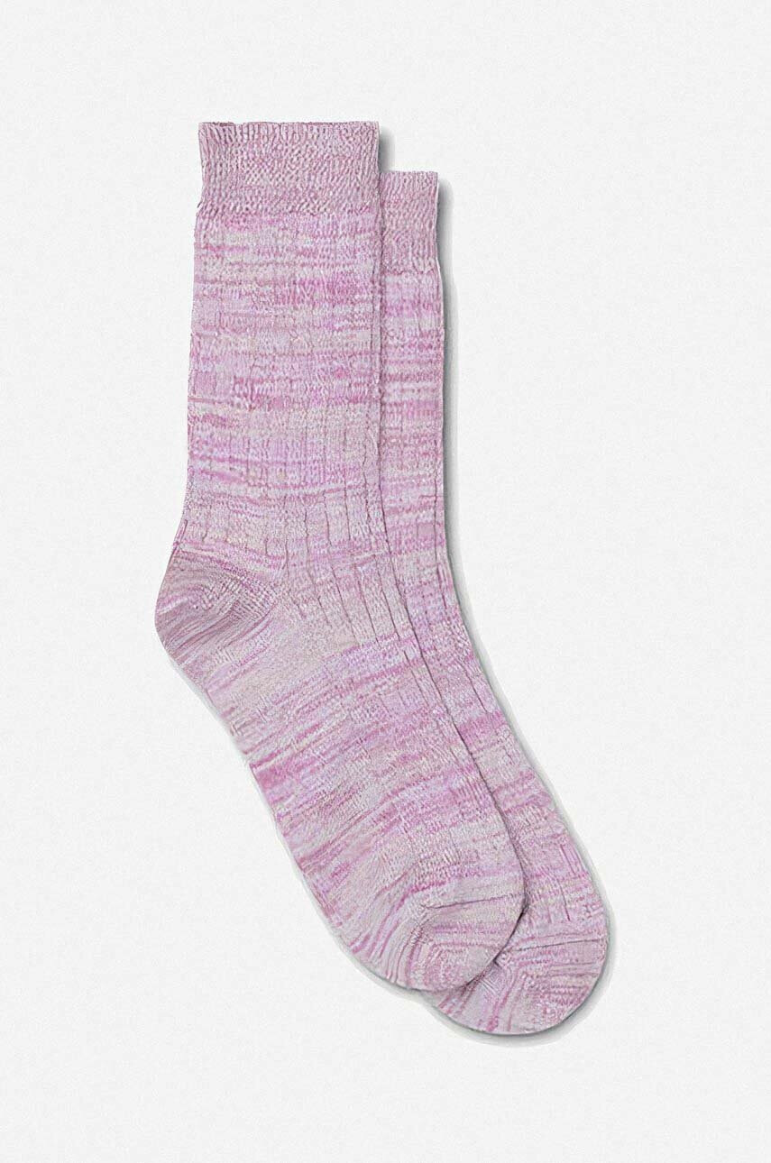 Wood Wood Чорапи Maddie Twisted Socks в зелено - Pepit.bg