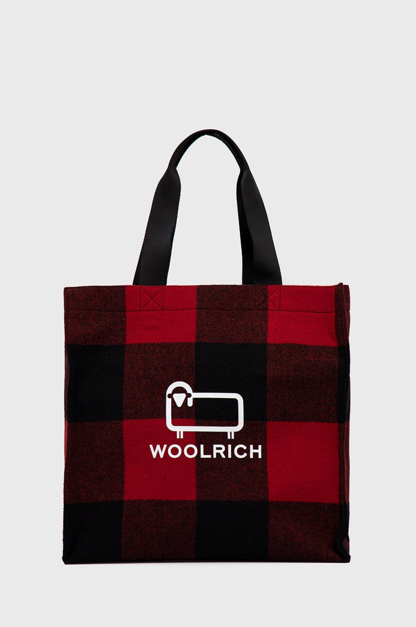 Woolrich Чанта в червено - Pepit.bg
