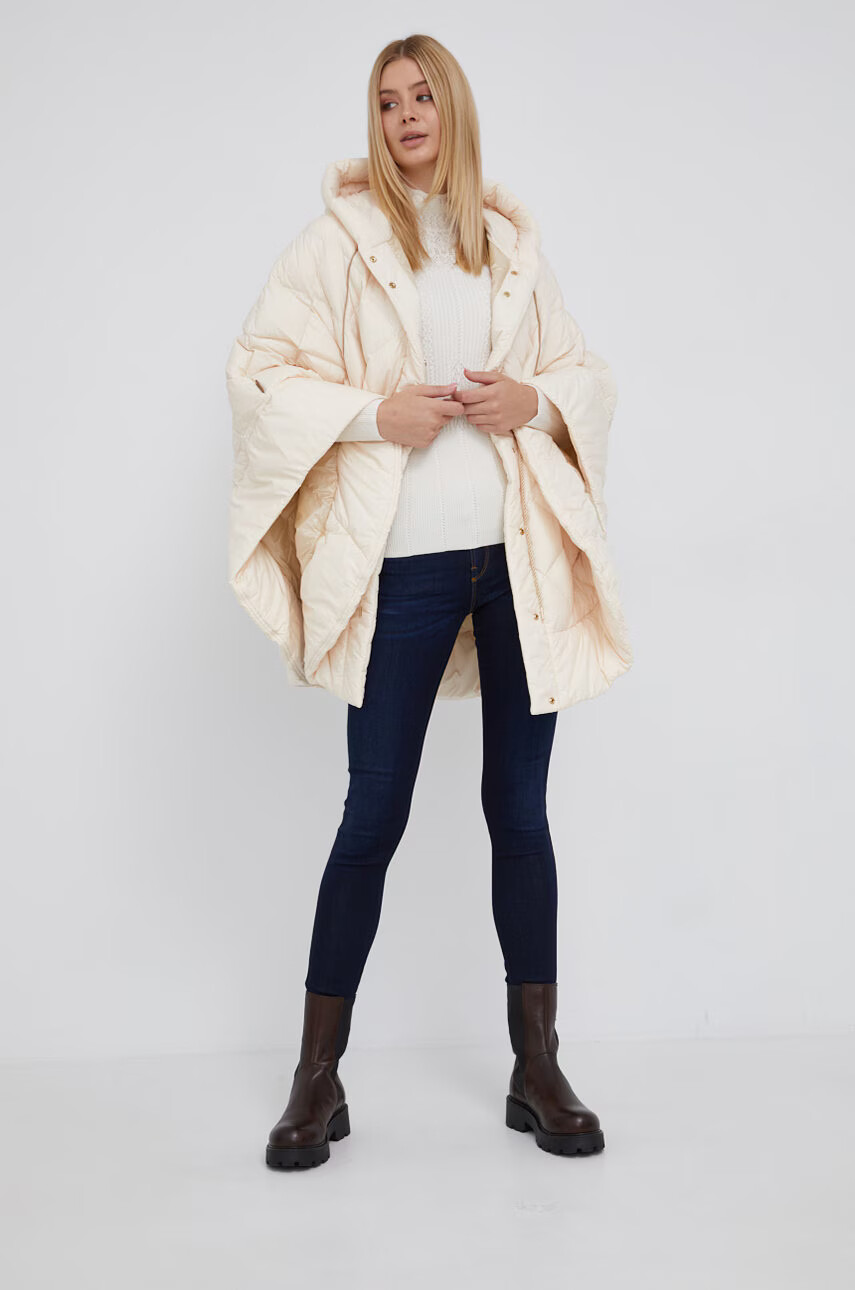 Woolrich Пухено пончо - Pepit.bg