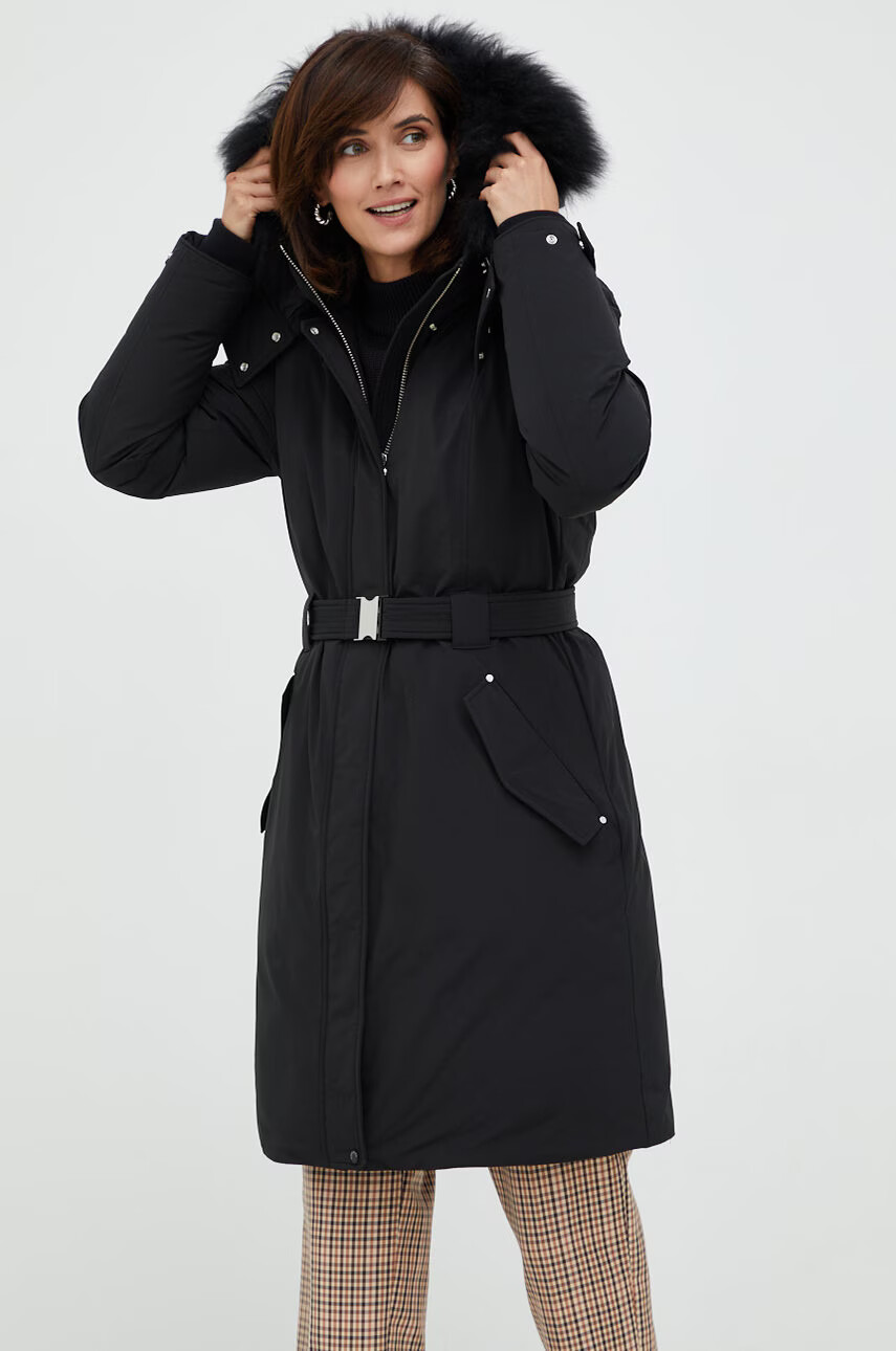 Woolrich Пухено яке в черно със зимна изолация - Pepit.bg