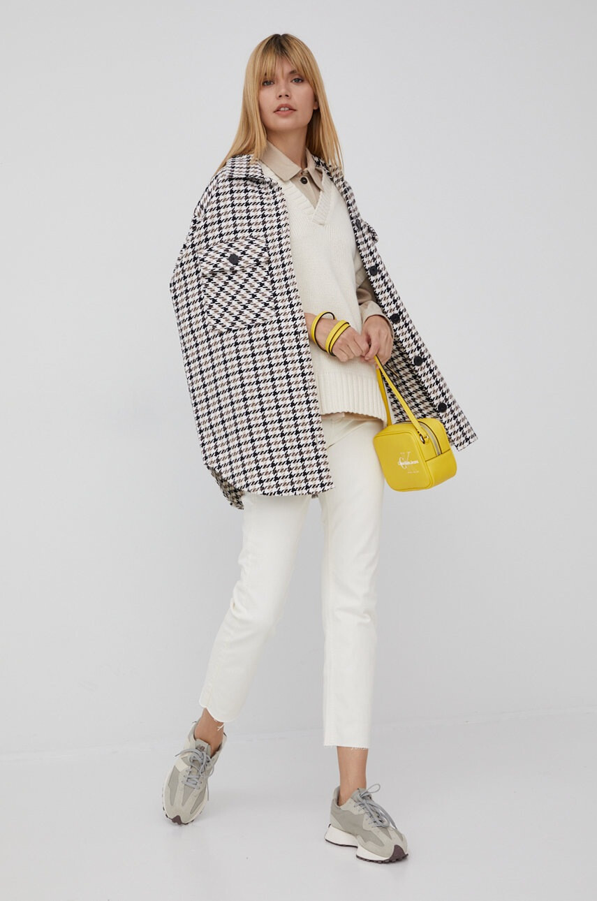 Woolrich Риза с лен - Pepit.bg