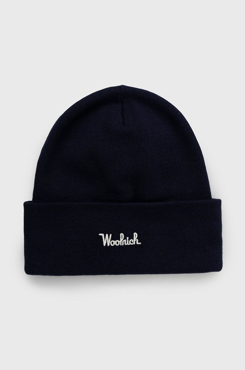 Woolrich Шапка в тъмносиньо - Pepit.bg