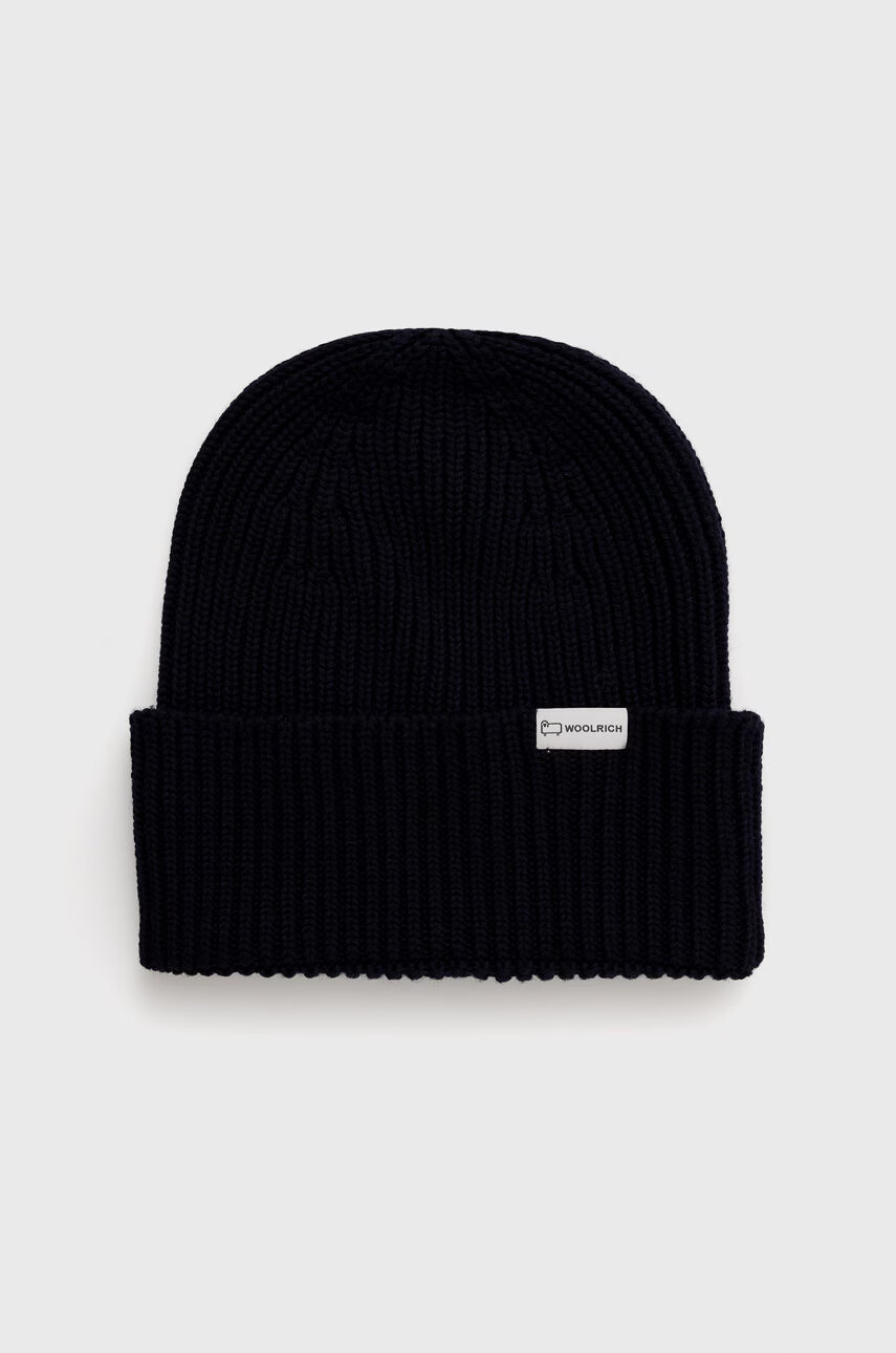 Woolrich Шапка в тъмносиньо от вълна - Pepit.bg