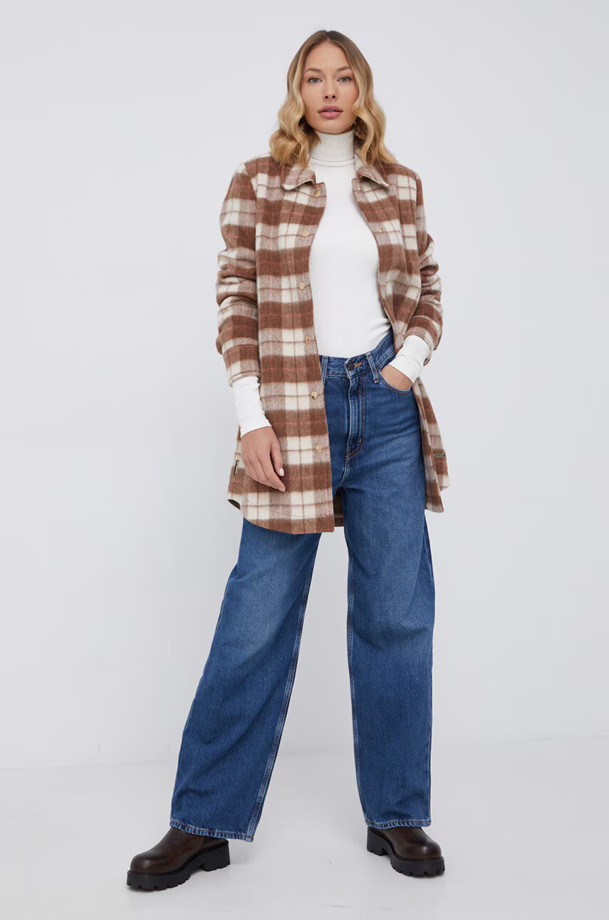 Woolrich Вълнено палто - Pepit.bg