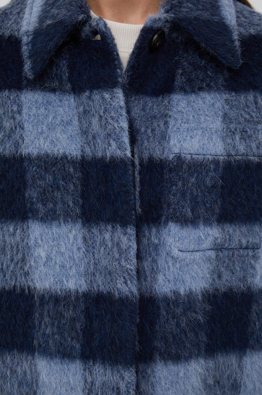 Woolrich Вълнено палто с преходна изолация с уголемена кройка - Pepit.bg