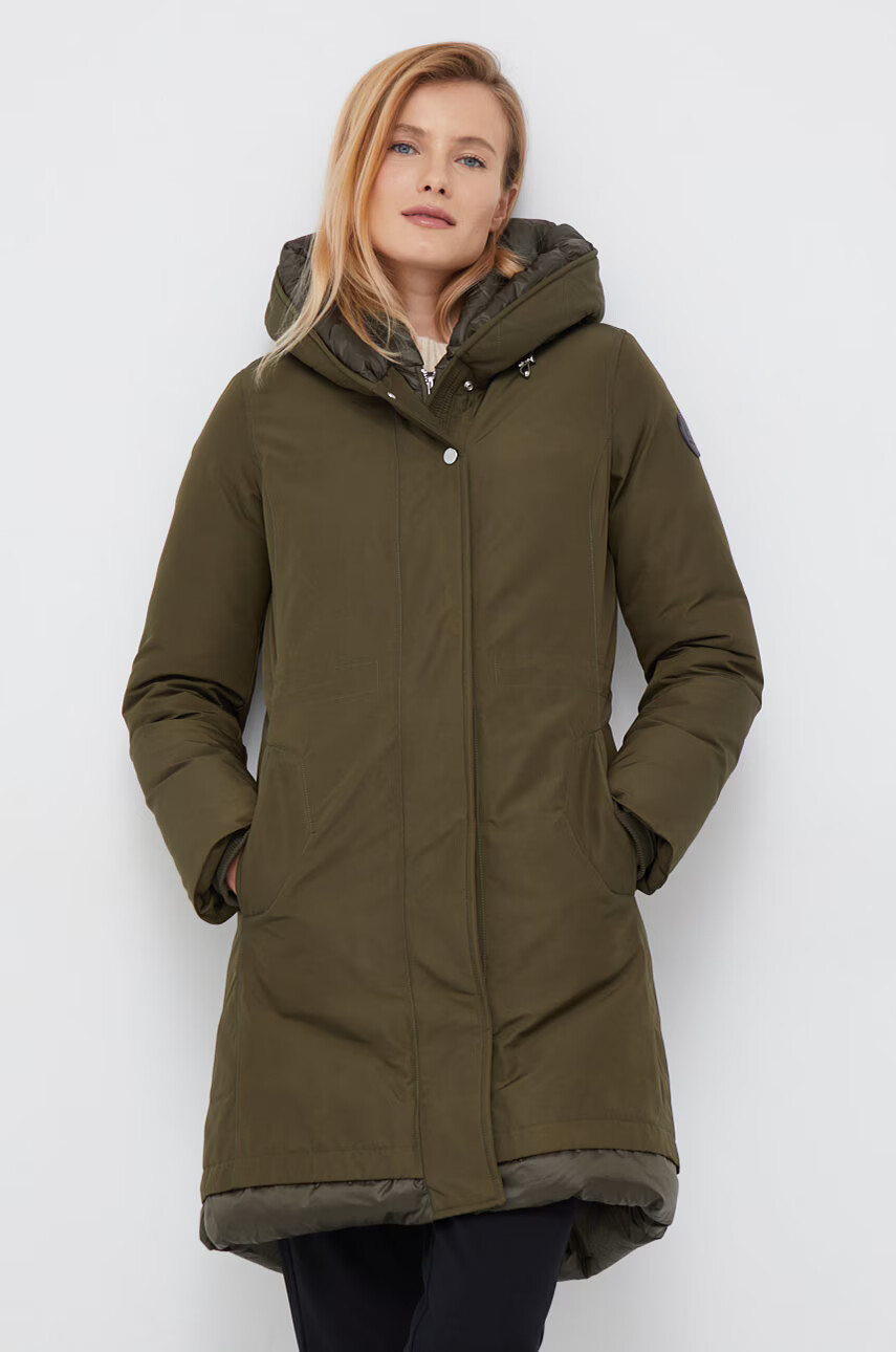 Woolrich Яке в зелено с преходна изолация - Pepit.bg