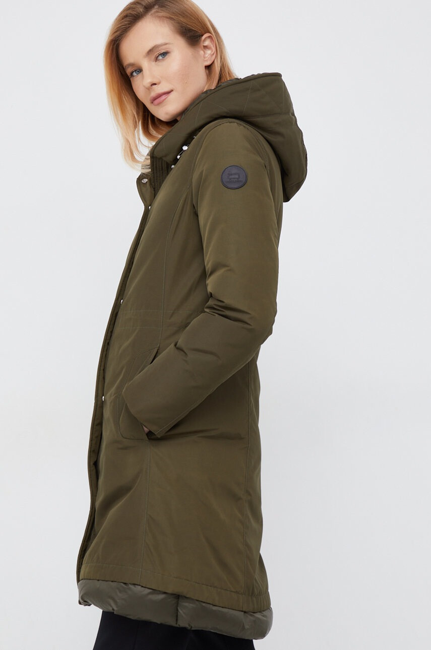 Woolrich Яке в зелено с преходна изолация - Pepit.bg