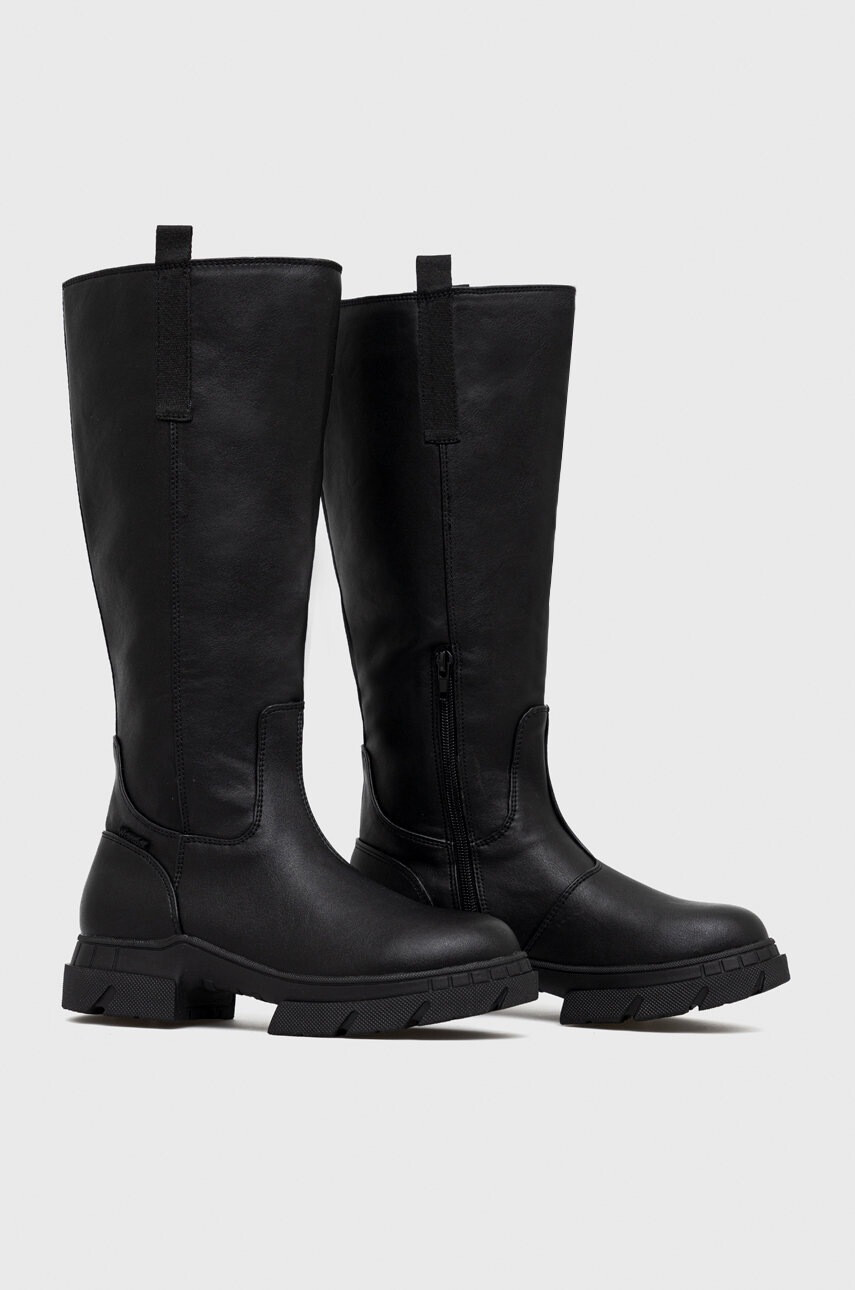 Wrangler Ботуши Atlanta Boot Extra в черно с равна подметка - Pepit.bg