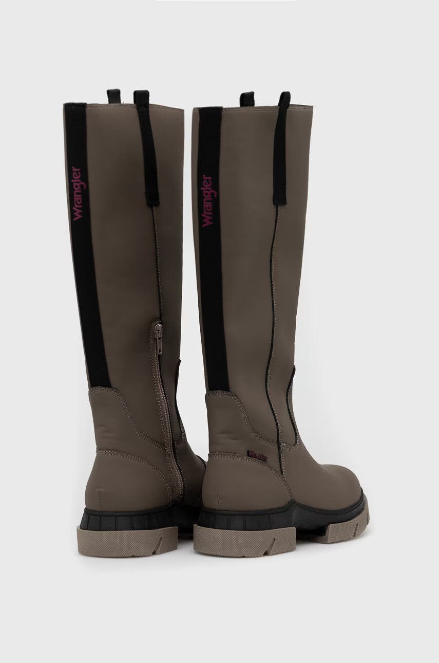 Wrangler Ботуши Atlanta Boot в бежово с равна подметка - Pepit.bg
