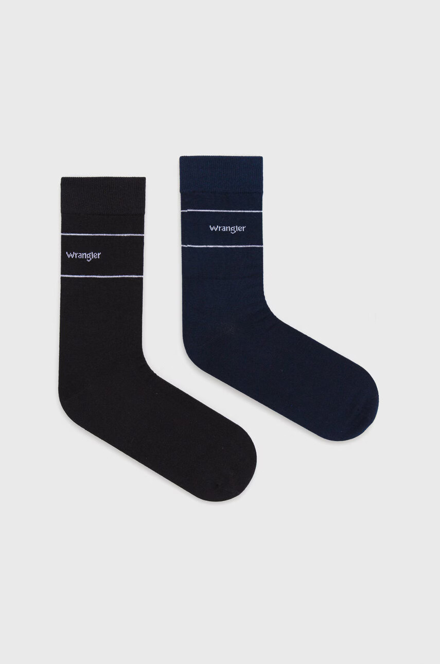 Wrangler Чорапи (2 чифта) в тъмносиньо - Pepit.bg