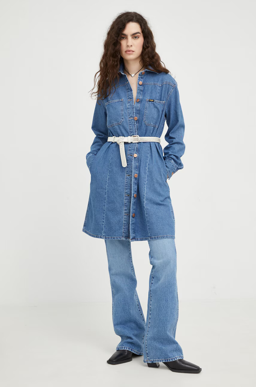 Wrangler Дънки с висока талия - Pepit.bg