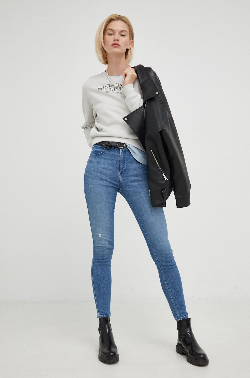 Wrangler Дънки High Rise Skinny Heath с висока талия - Pepit.bg