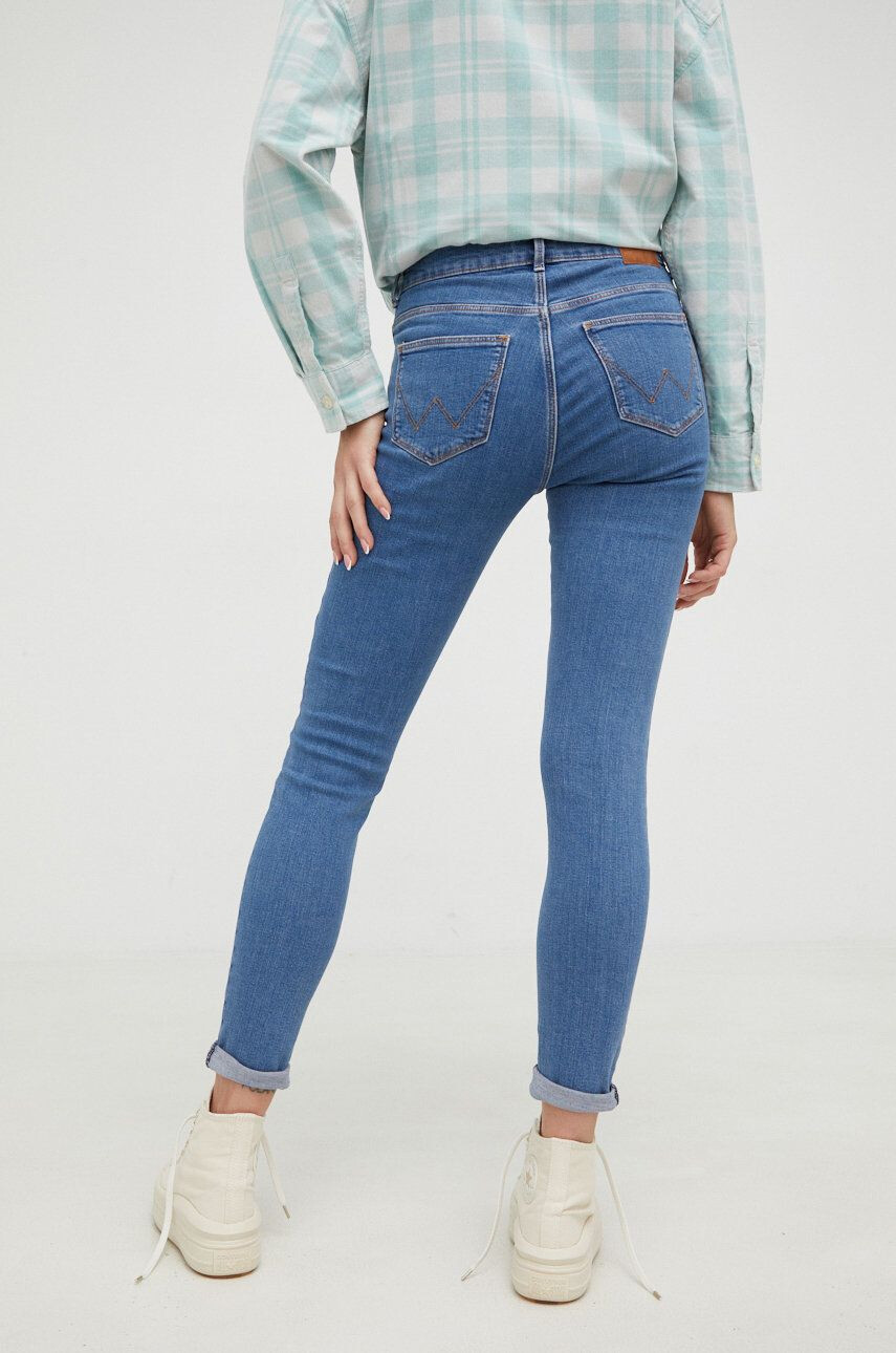 Wrangler Дънки High Rise Skinny That Way със стандартна талия - Pepit.bg