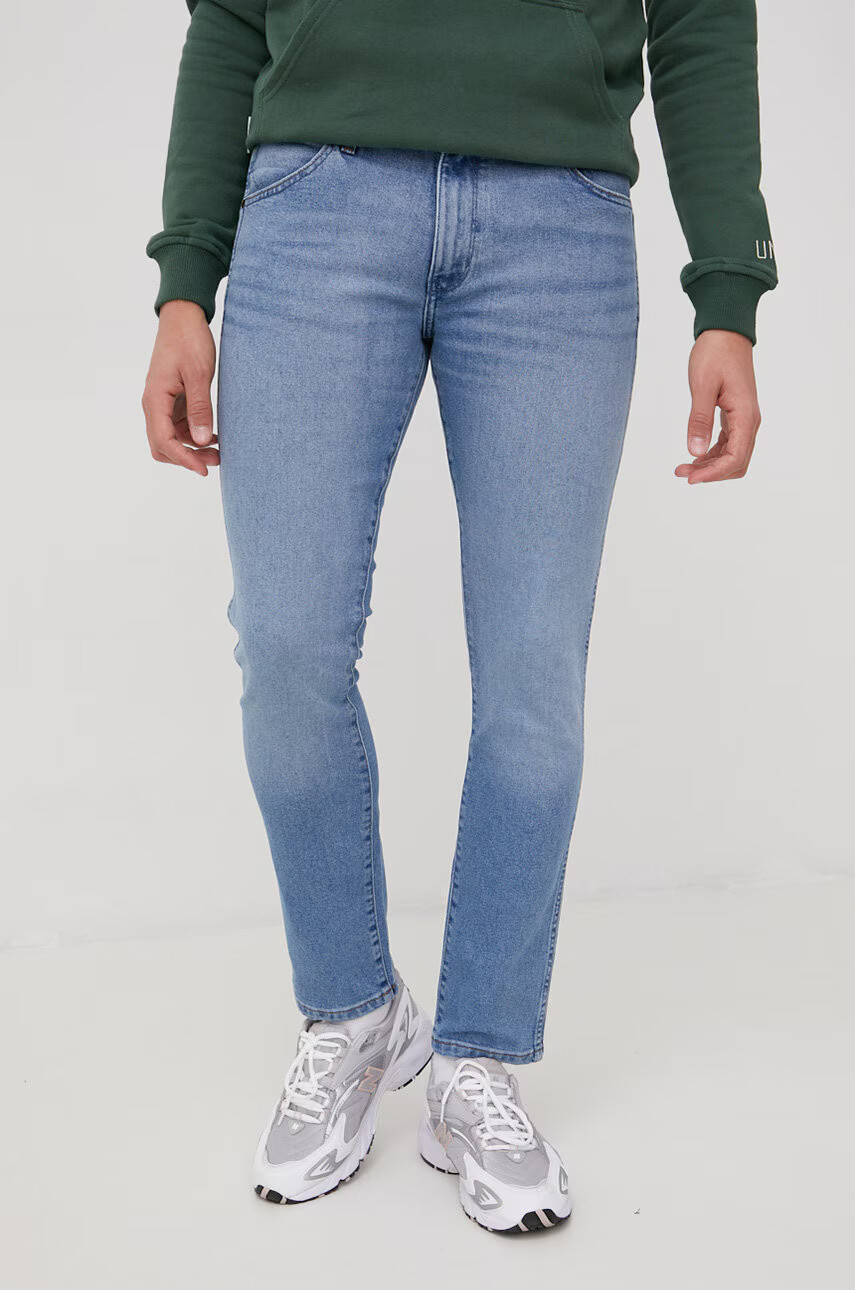 Wrangler Дънки Larston Blue Boss - Pepit.bg