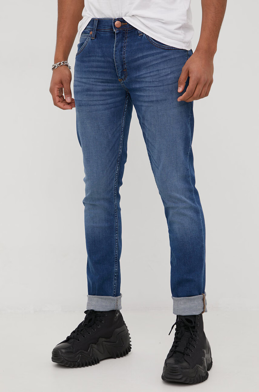 Wrangler Дънки Larston Visual Blue - Pepit.bg