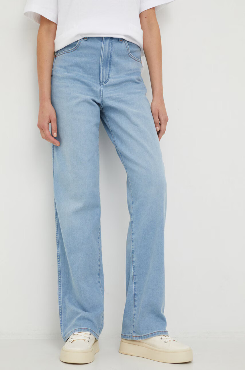 Wrangler Дънки Mom Relaxed Akua с висока талия - Pepit.bg