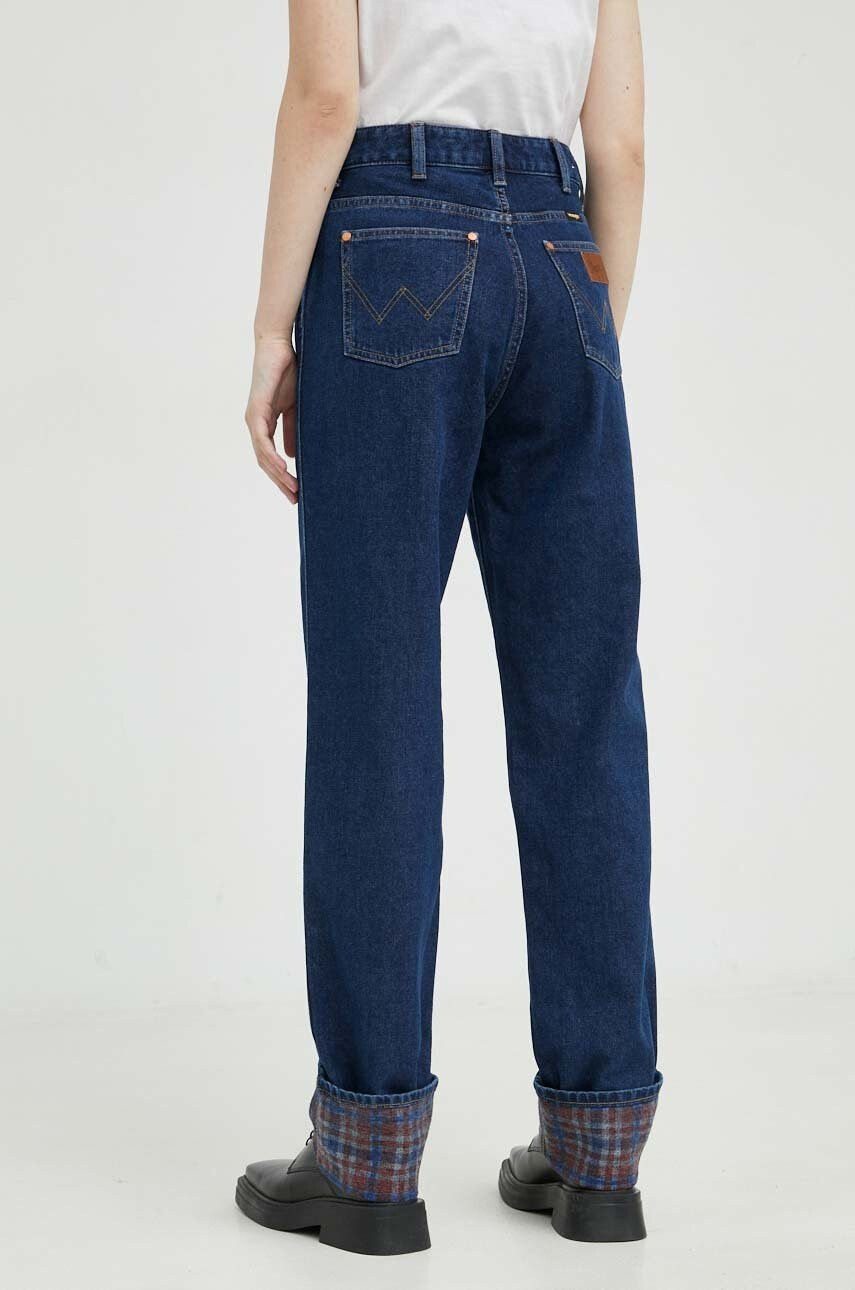 Wrangler Дънки Mom Straight Autumn Days с висока талия - Pepit.bg