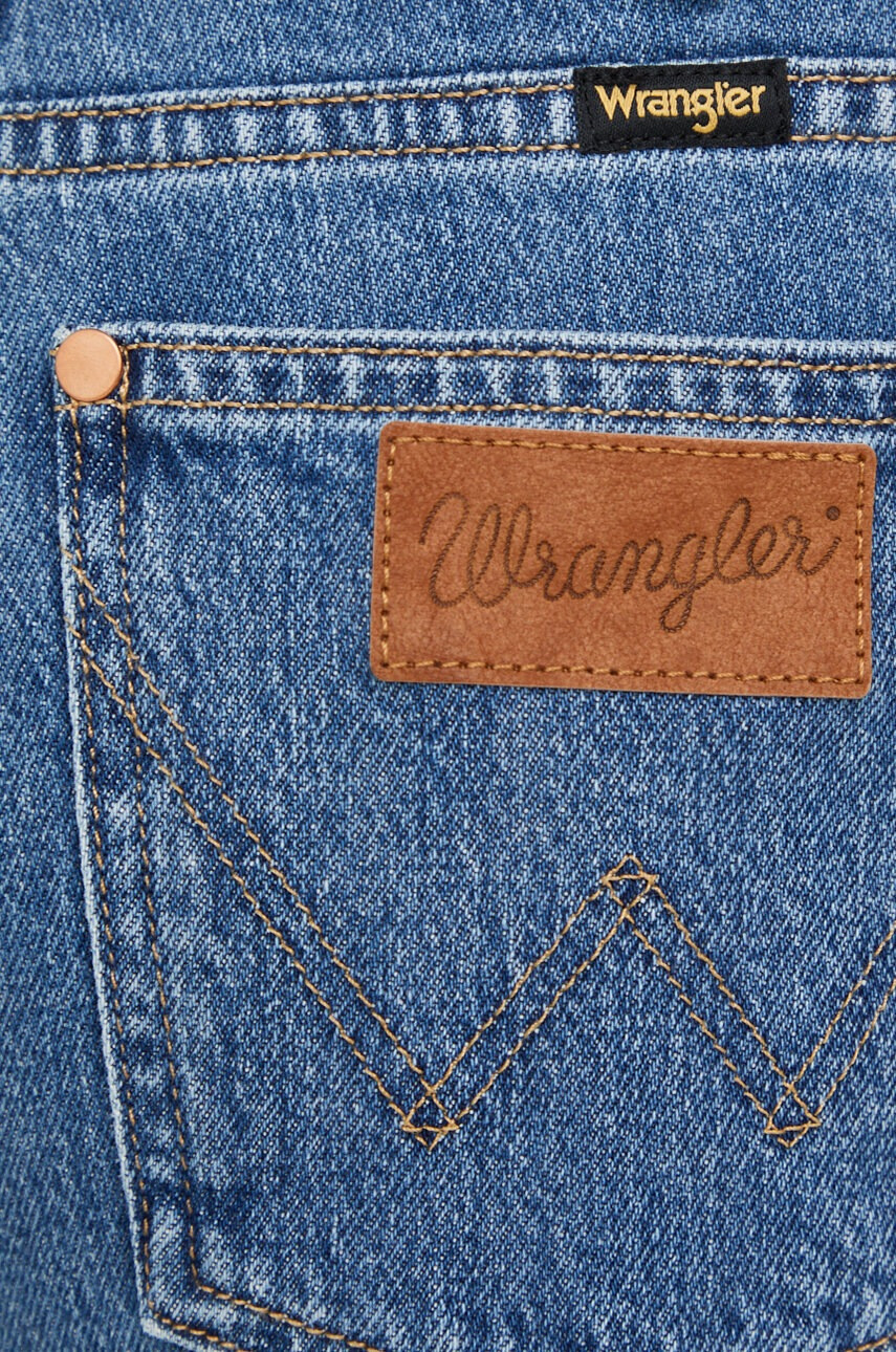 Wrangler Дънки Mom Straight Winter Hue с висока талия - Pepit.bg