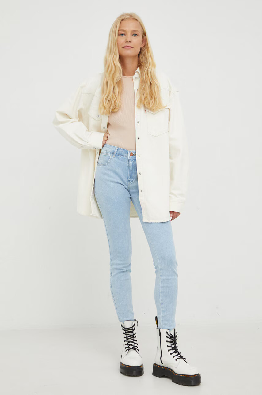 Wrangler Дънки Skinny Let It Go със стандартна талия - Pepit.bg