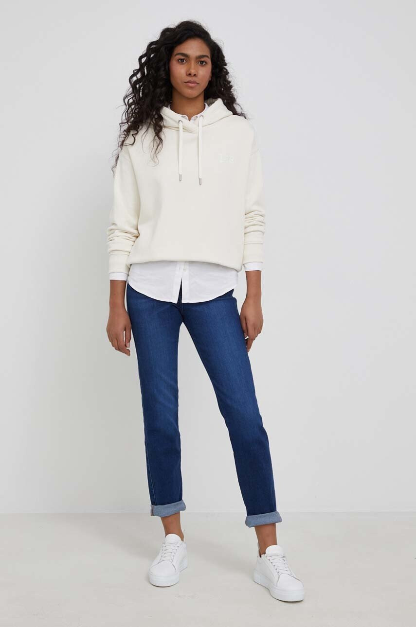 Wrangler Дънки Slim Authentic Love дамски с висока талия - Pepit.bg