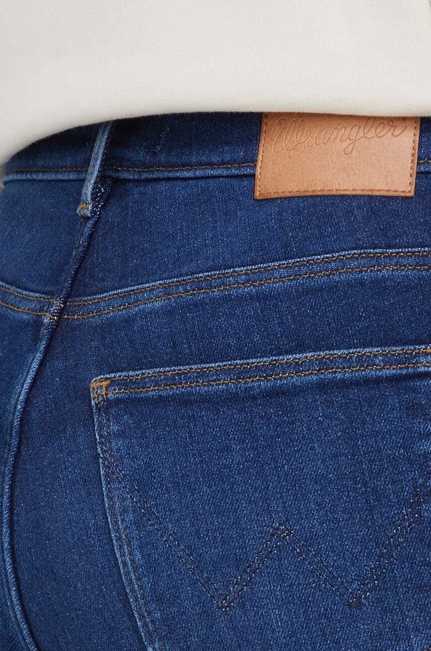 Wrangler Дънки Slim Authentic Love дамски с висока талия - Pepit.bg