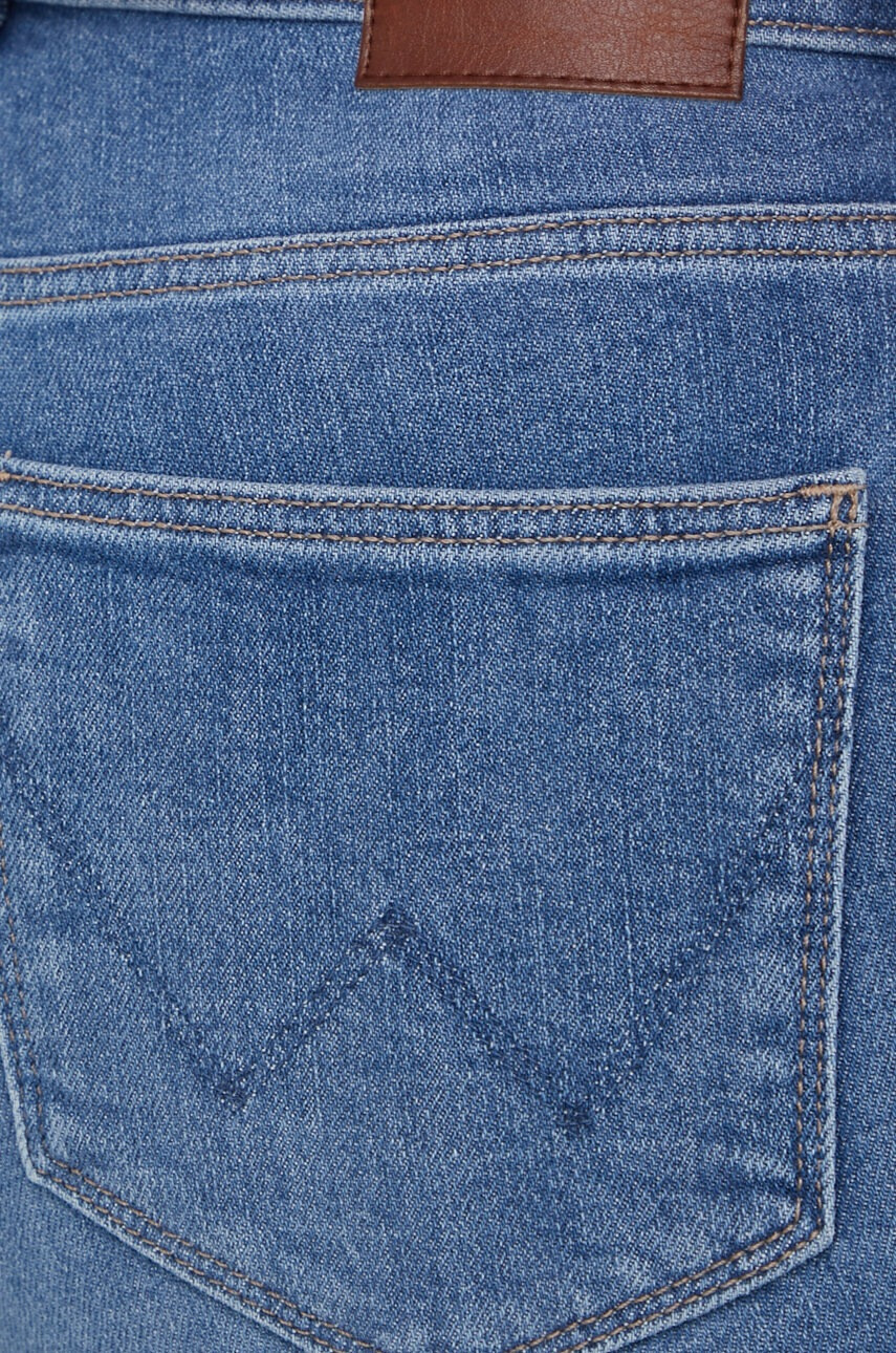 Wrangler Дънки Slim Way Out West дамски с висока талия - Pepit.bg