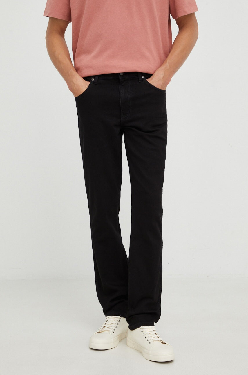 Wrangler Дънки Texas Slim Black Valley - Pepit.bg
