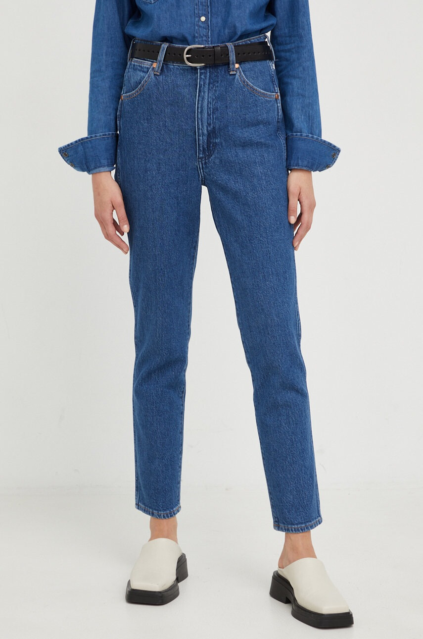 Wrangler Дънки Walker Raincloud с висока талия - Pepit.bg