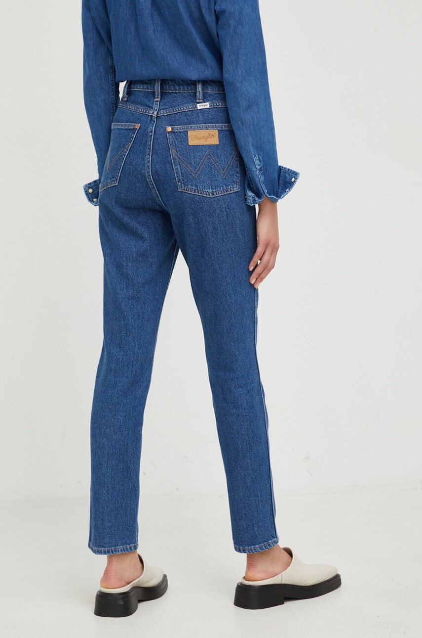 Wrangler Дънки Walker Raincloud с висока талия - Pepit.bg