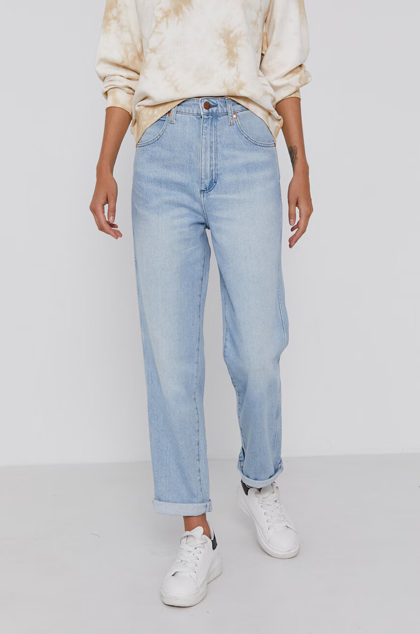 Wrangler Дънки Wild West с висока талия - Pepit.bg