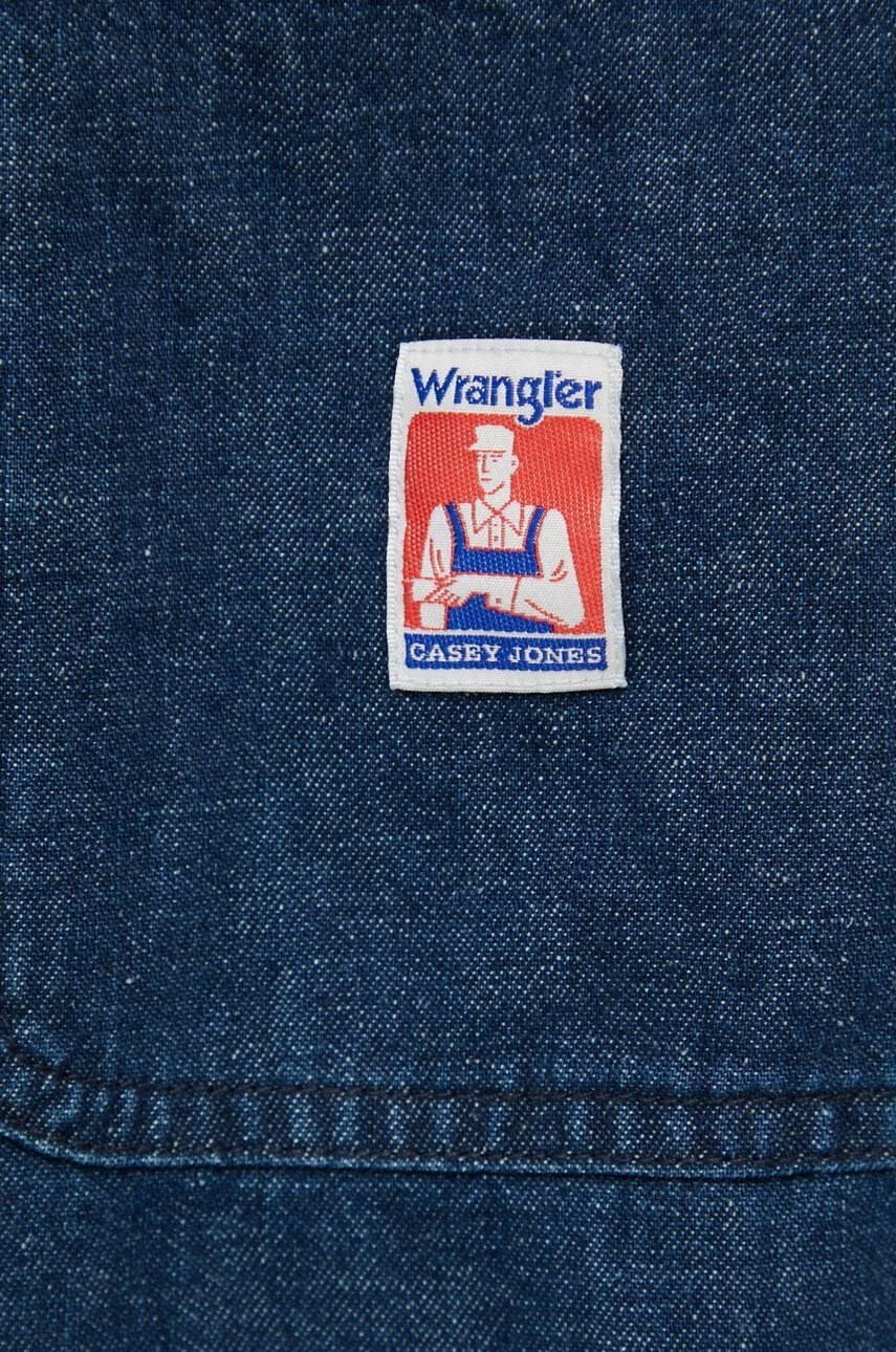 Wrangler Дънкова риза мъжка със свободна кройка - Pepit.bg