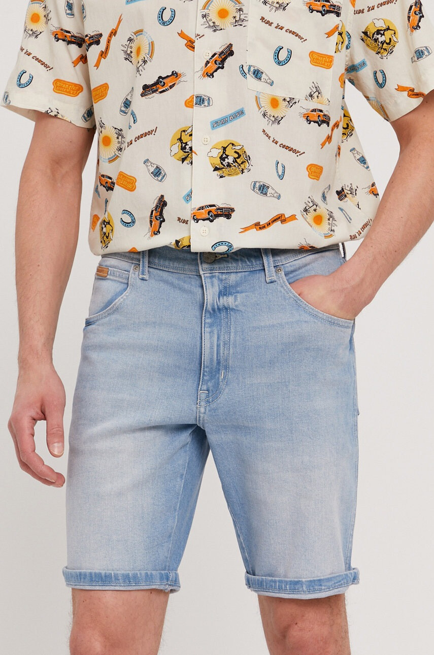Wrangler Дънкови Къс панталон - Pepit.bg