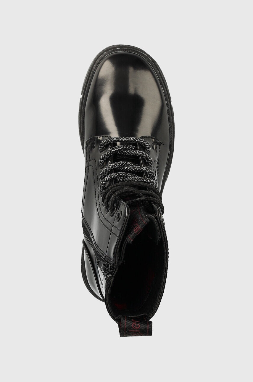 Wrangler Кубинки Piccadilly Hi в черно с платформа - Pepit.bg