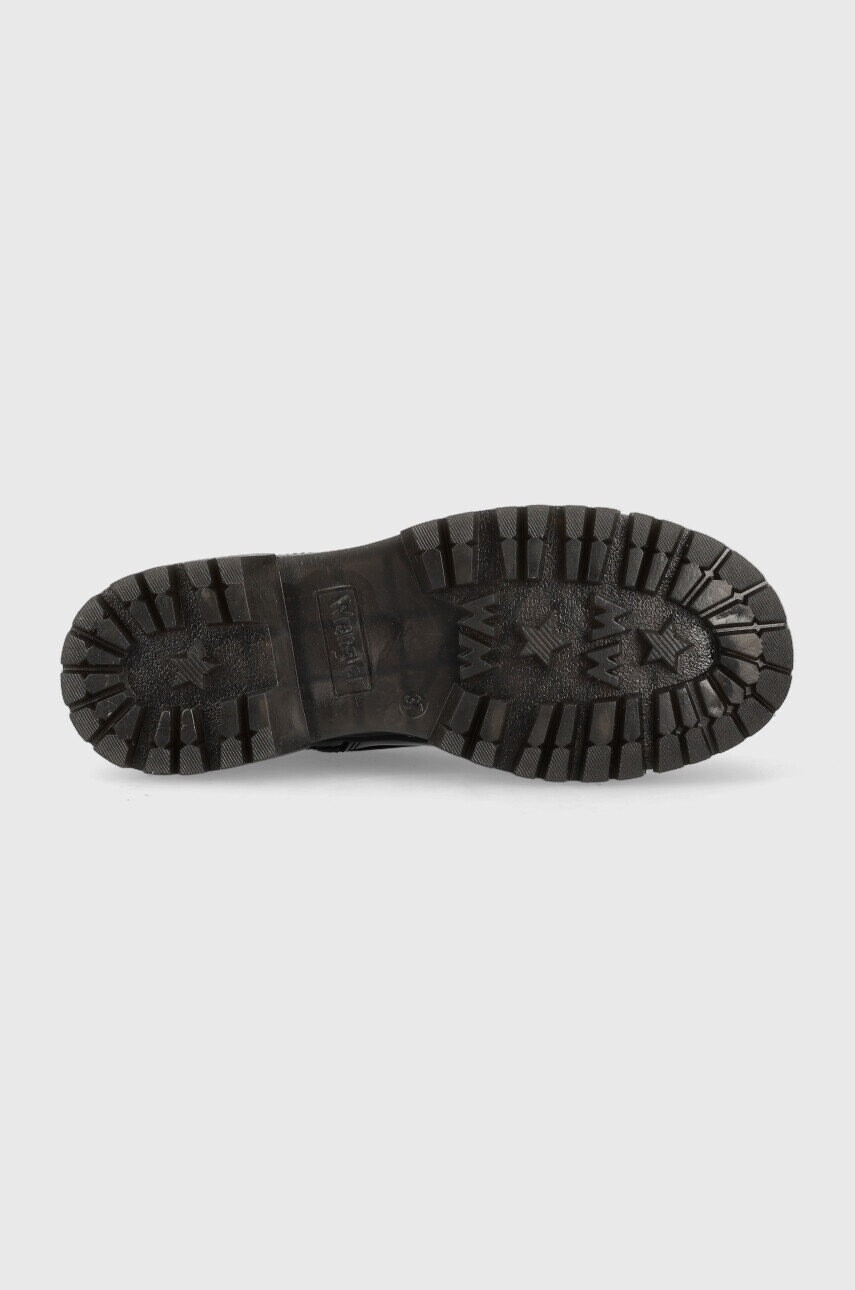 Wrangler Кубинки Piccadilly Hi в черно с платформа - Pepit.bg